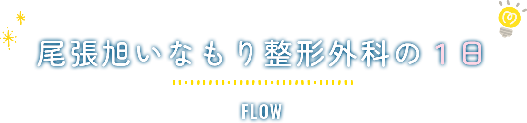 尾張旭いなもり整形外科の１日